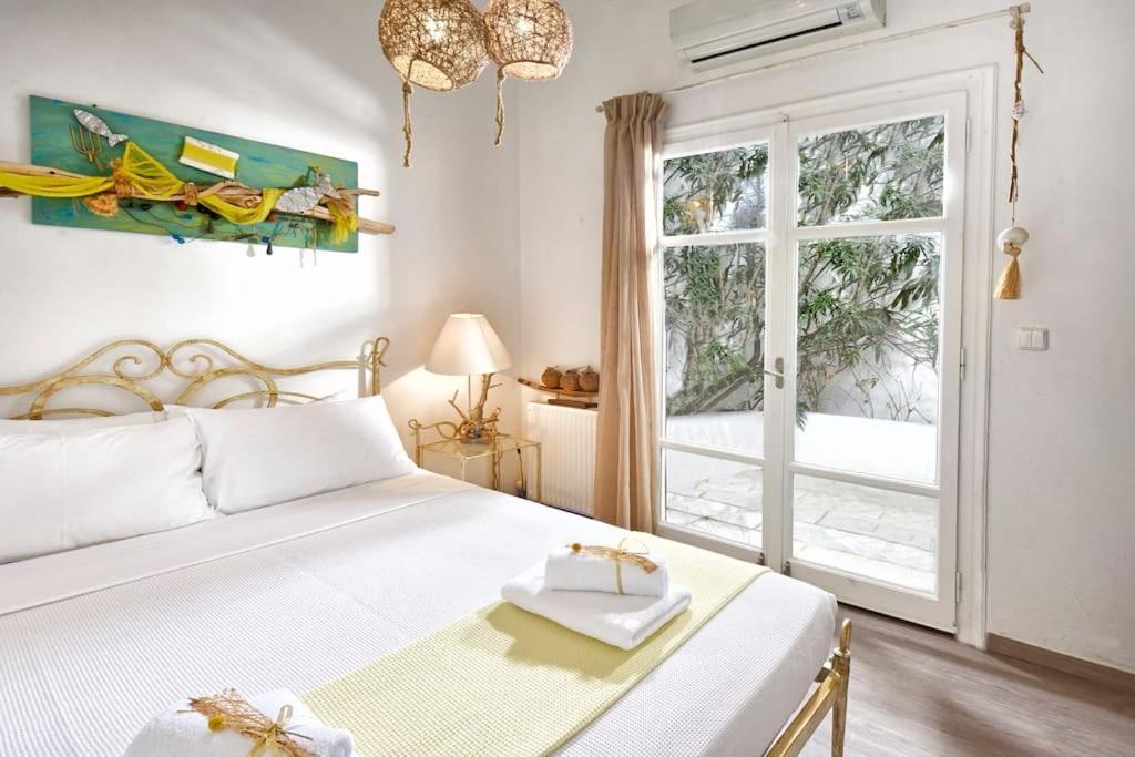 Mykonos Sea View Luxury Villa By Calypso Sunset Villas Mykonos Town Exteriér fotografie