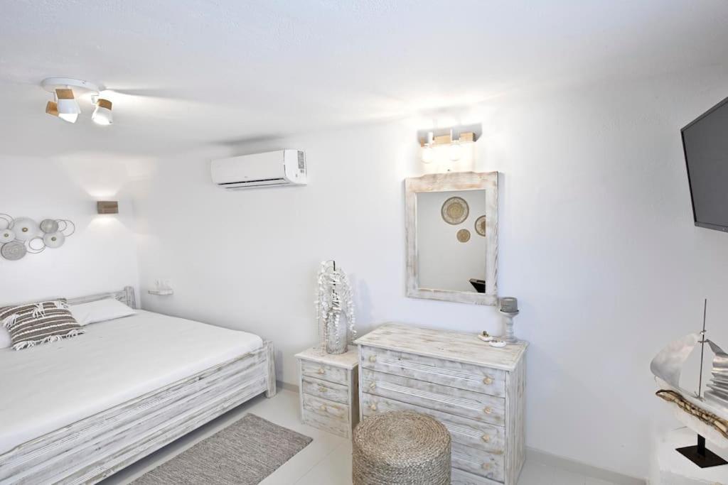 Mykonos Sea View Luxury Villa By Calypso Sunset Villas Mykonos Town Exteriér fotografie